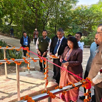 New Registration and OPD area inaugurated in Regional institute of Respiratory disease Idgah hills