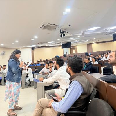 One health quiz in Dept of Community Medicine GMC Bhopal on 26.11.25 as a part of one health initiative of IC MR and IAPSM.
