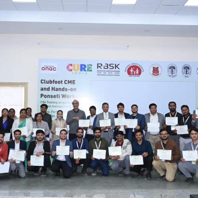 Clubfoot CME and hands-on Ponseti workshop in Dept of Orthopaedics 17.01.26