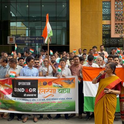 Sindoor Rally In Gmc On 20.05.25 2