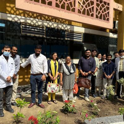 Plantation drive by Dept of Radiodiagnosis 05.06.25